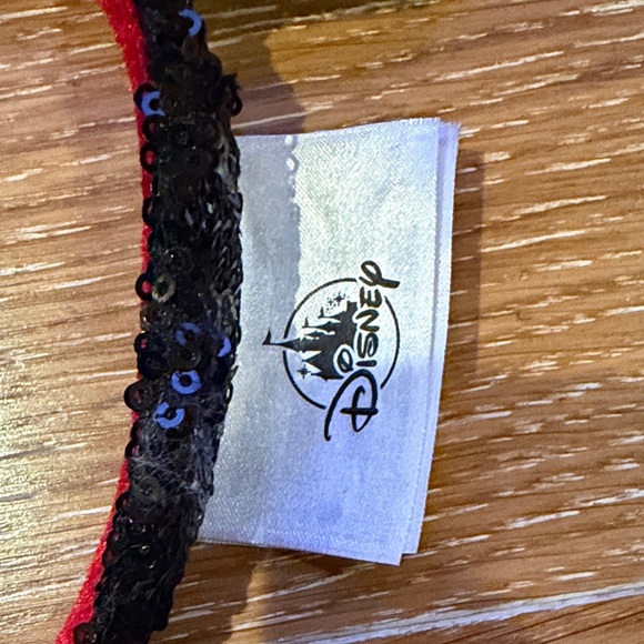 Disney Black, Red and White polka dot Sequin Headband - Picture 2 of 3